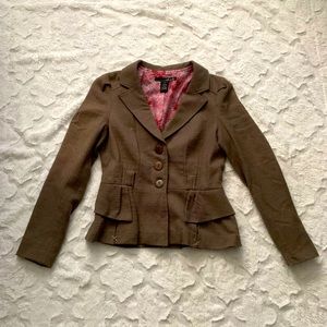 Brown Blazer